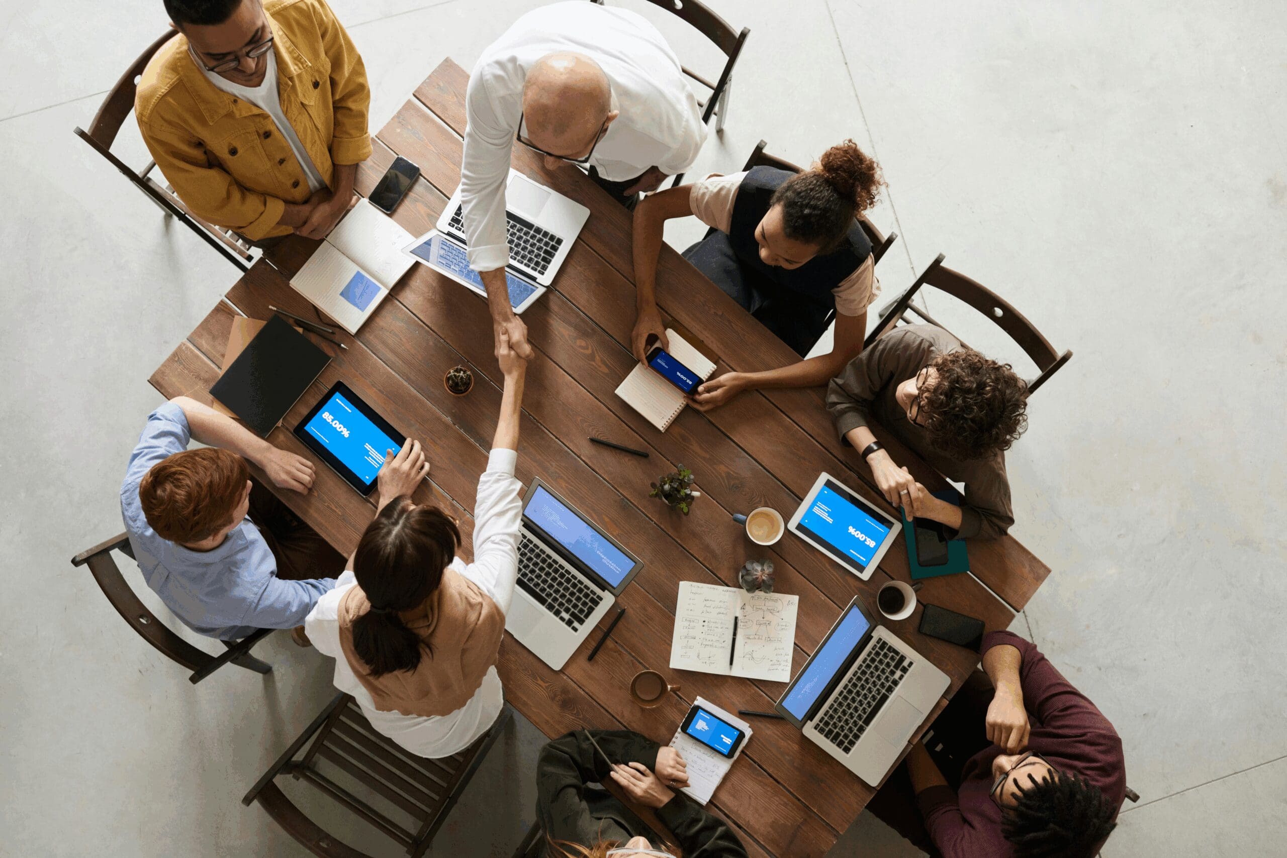 Pharmaceutical Branding | Life Sciences Professionals in a Meeting