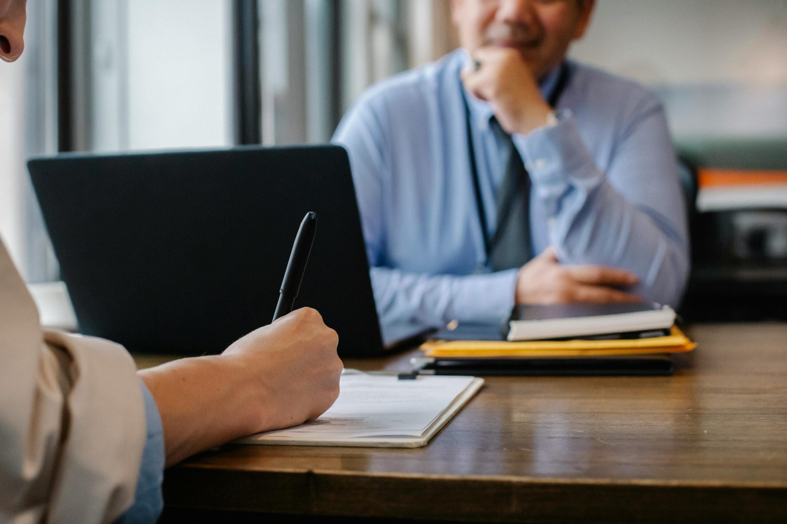Executive resume writer helping a senior leader build personal brand and leadership story
