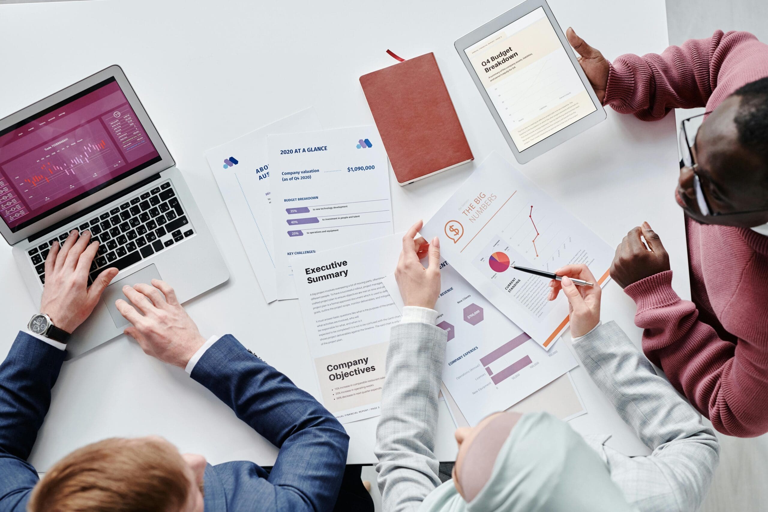 People Working on a Resume | Executive Summary for Resume